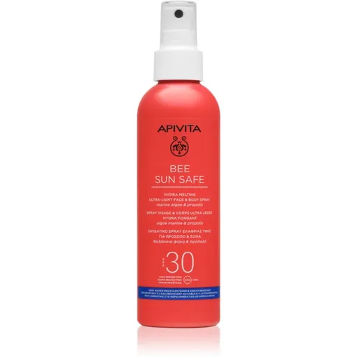 Apivita Bee Sun Safe Hydra Melting Ultra-Light Spray SPF30 ochranné opaľovacie mlieko v spreji SPF 30 200 ml