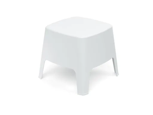 Stolička MILANE 485x485x420mm - biela