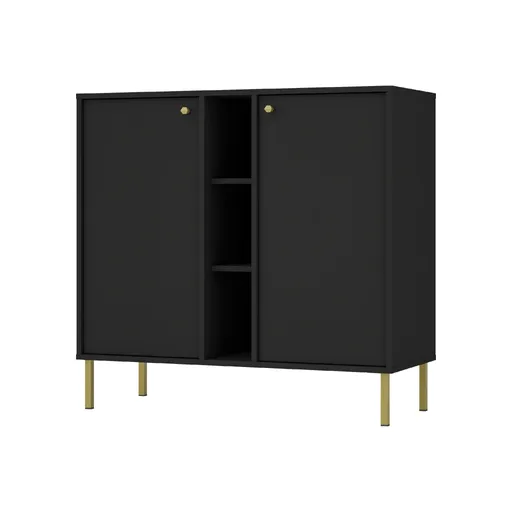 ArtLemp Komoda YEDDO 2 2F | čierna