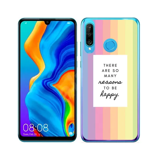 PROTEMIO MY ART Ochranný obal Huawei P30 Lite REASONS (040)