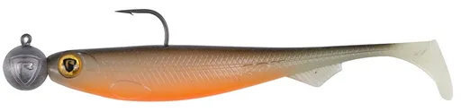 Fox rage gumová nástraha loaded slick shad uv hot olive - 13 cm 15 g