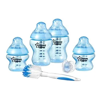 Tommee Tippee C2N sada s kefkou – modrá (5010415235671)