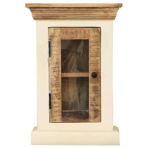 Nástenná skrinka do kúpeľne Agni 40x60x15 cm z masívu mango AGNI-SN