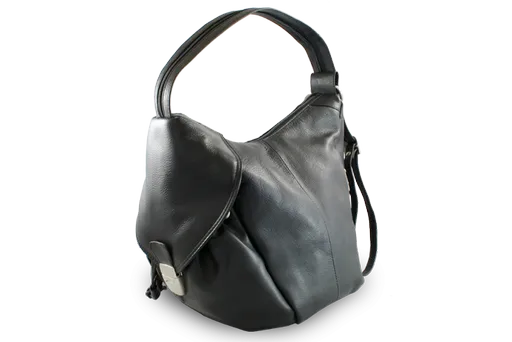 Čierny kožený batôžtek 311-1038-60