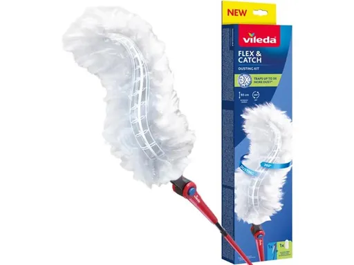 VILEDA Flex&Catch prachovka s dlhou rukoväťou 179434