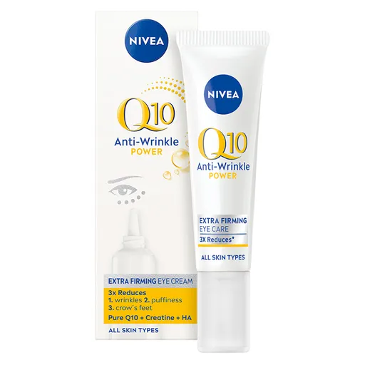 NIVEA Q10 Plus Očný krém proti vráskam 15 ml