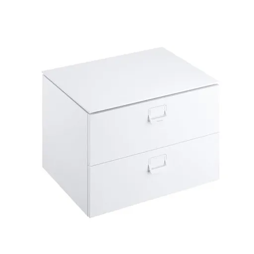 Ravak Comfort doska pod umývadlo pod umývadlo 80x2x46,5 cm biela lesk X000001380