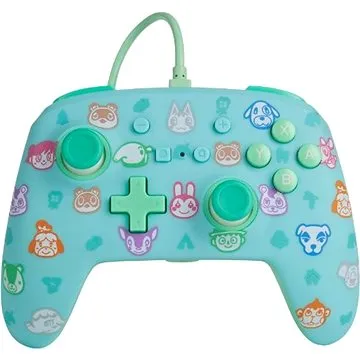 PowerA Enhanced Wired Controller Animal Crossing, Nintendo Switch (1518388-02)