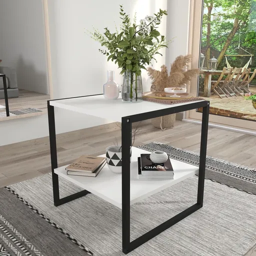 VCM Konferenční stolek Insasi M, bílý