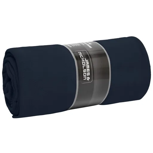 James & Nicholson (Daiber) Veľká fleecová deka JN1902 - Tmavomodrá