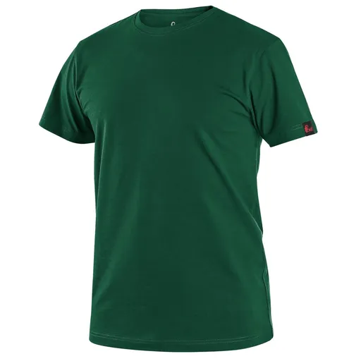 Canis (CXS) Tričko s krátkym rukávom CXS NOLAN - Fľaškovo zelená | XL
