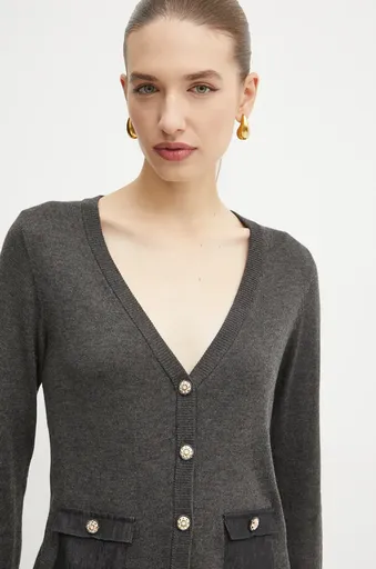 Kardigán s prímesou vlny Morgan MJE