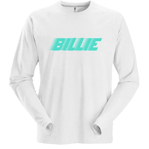 Billie Eilish tričko Racer Logo Biela XXL