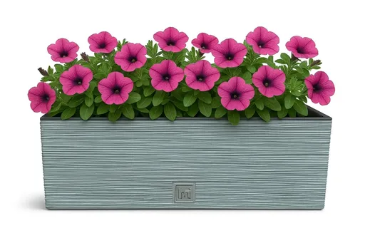 ProsperPlast Kvetináč FURU CASE | betón 39,5 cm