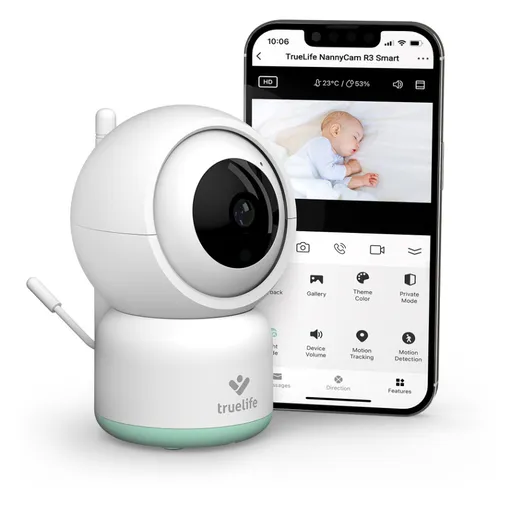 TRUELIFE NannyCam R3 Smart múdra opatrovateľka s neobmedzeným dosahom