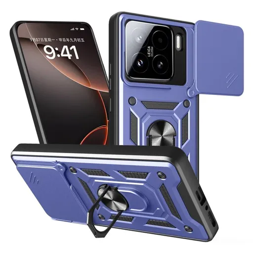 RING CAMERA Kryt s držiakom pre Xiaomi 15 modrý