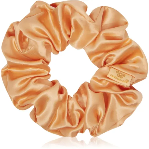 Crystallove Mulberry Silk Scrunchie hodvábna gumička do vlasov Peach fuzz 1 ks