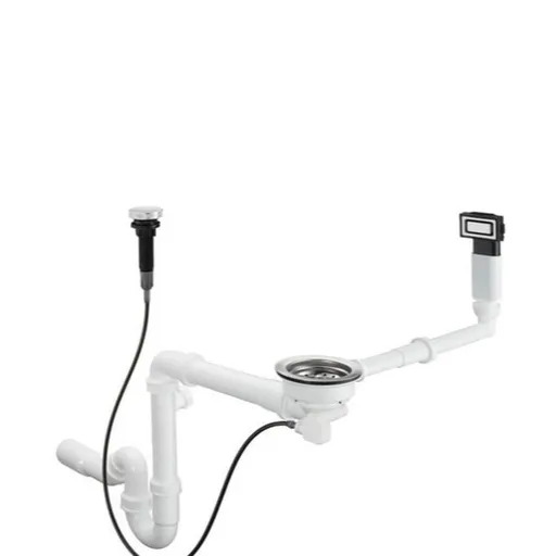 Sifón Hansgrohe nehrdzavejúca oceľ 43931800