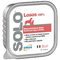 SOLO Salmone 100% (losos) vanička 300g