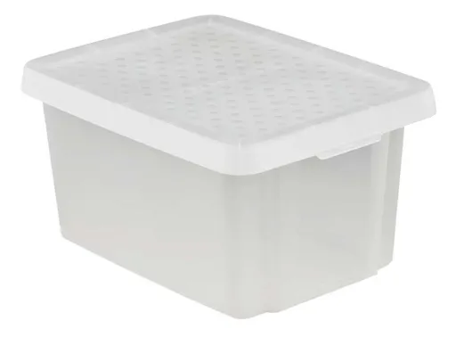 CURVER Úložný box ESSENTIALS 16L s vekom | transparentná