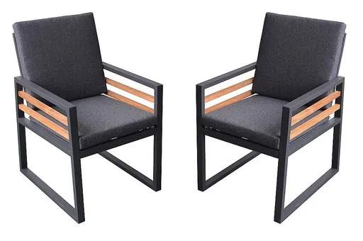 Hliníkové kreslá NEWPORT DUO (2 ks)