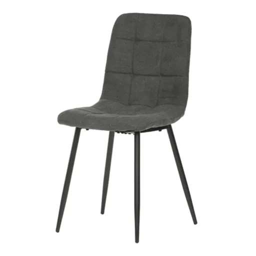 Jedálenská stolička Autronic 44x89 cm sivá látka CT-281 GREY2