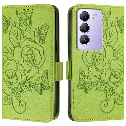 ART MEADOW Peňaženkový obal pre Vivo V40 SE 5G zelený