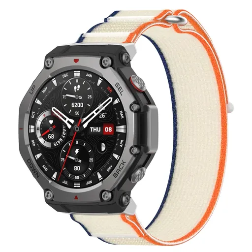 NYLON COLOR Vymeniteľný remienok pre Amazfit T-Rex 3 ORANGE BEIGE