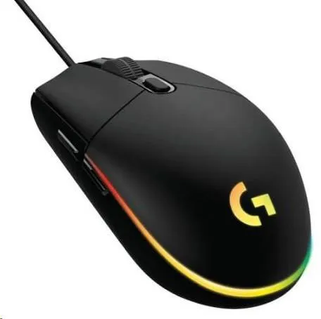Logitech herná myš Gaming Mouse G203 LIGHTSYNC 2nd Gen, EMEA, USB, black