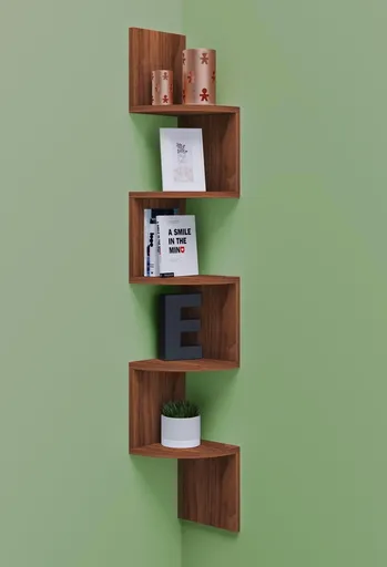 VCM Rohová police Mintis, ořechové jádro