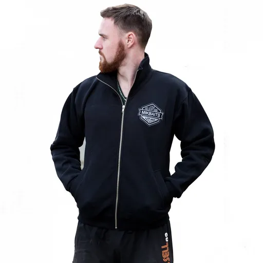 Mikbaits mikina team čierna-veľkosť m