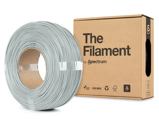 "The Filament" by Spectrum TF-24073, ReFill PLA HS, 1.75mm, MIRAGE GREY, 1kg