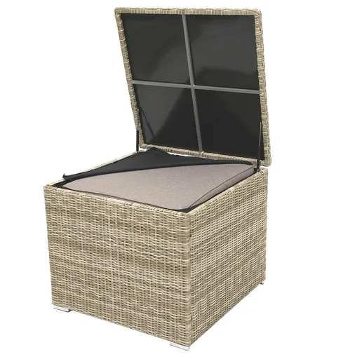 DEOKORK Box na podušky SEVILLA 82 x 82 cm (béžová)