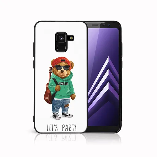 MY ART Ochranný kryt pre Samsung Galaxy A8 2018 (A530) BEAR (177)