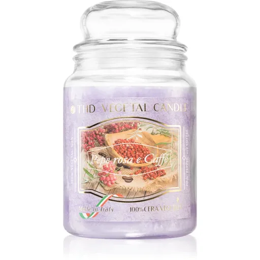 THD Vegetal Pepe Rosa E Caffe vonná sviečka 600 g