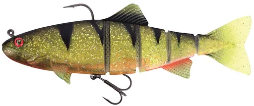 Fox rage gumová nástraha replicant trout jointed uv perch-18 cm 110 g