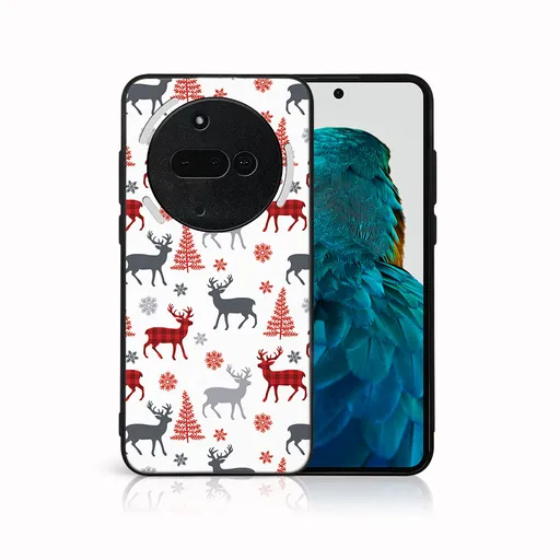 MY ART Kryt s vianočným dizajnom Nothing Phone (3a) DEER (068)
