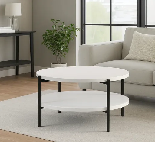 ArtGiB Konferenčný stolík SIGMA B SM-02 | biely mat