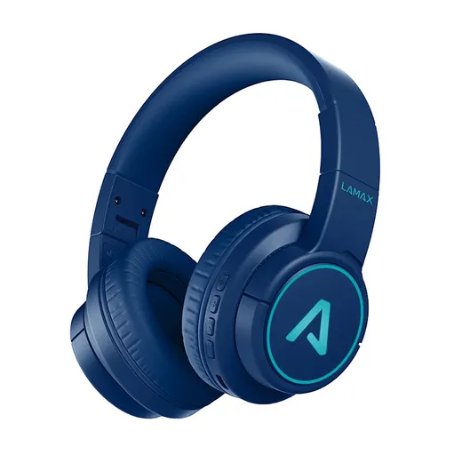 LAMAX Glow kid 1 modrá detské bezdrôtové slúchadlá