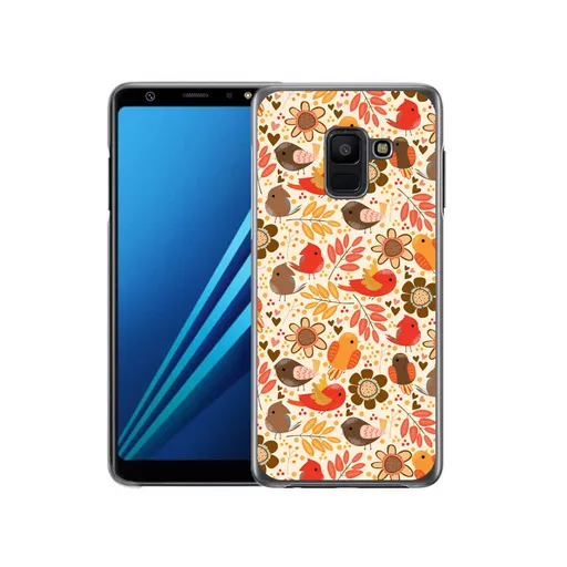 PROTEMIO MY ART kryt Samsung Galaxy A6 (A600) BIRDS (004) (004)