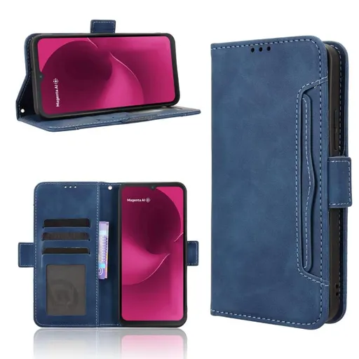 SLOT Peňaženkový obal pre T Phone 3 modrý