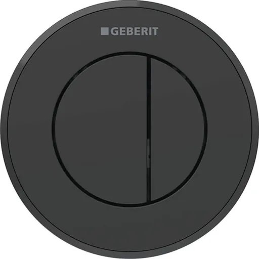 Geberit typ 10 ovládacie tlačidlo plast čierny matný 116.056.16.1
