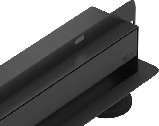 MEXEN - Flat Wall odtokový žľab 2v1 stena 90 cm čierna 1730090