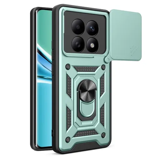 RING CAMERA Kryt s držiakom pre Xiaomi Redmi Note 15 5G / POCO M8 5G zelený