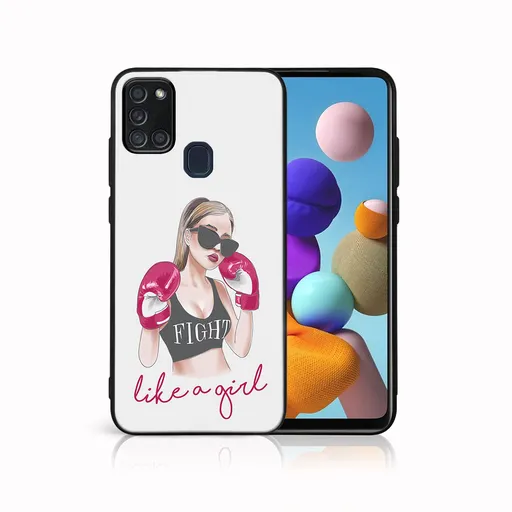MY ART Ochranný obal pre Samsung Galaxy A21s FIGHTER (133)