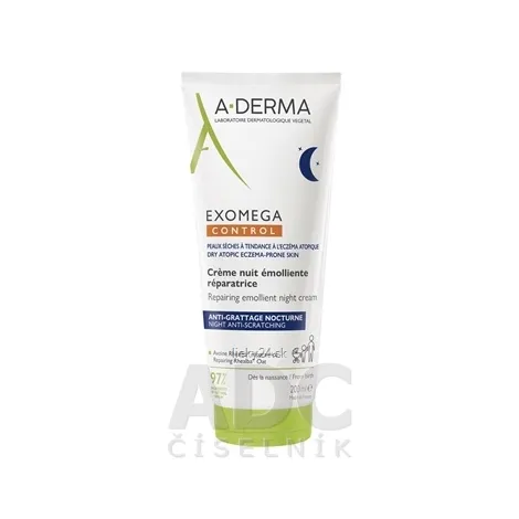 A-DERMA EXOMEGA CONTROL Nočný krém
