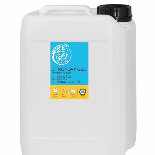 TIERRA VERDE Citrónový gél na vodný kameň 5 l