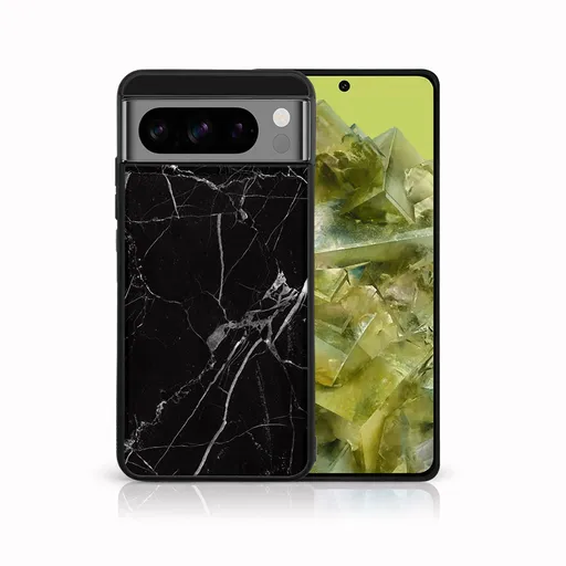 MY ART Ochranný kryt pre Google Pixel 8 Pro BLACK MARBLE (142)