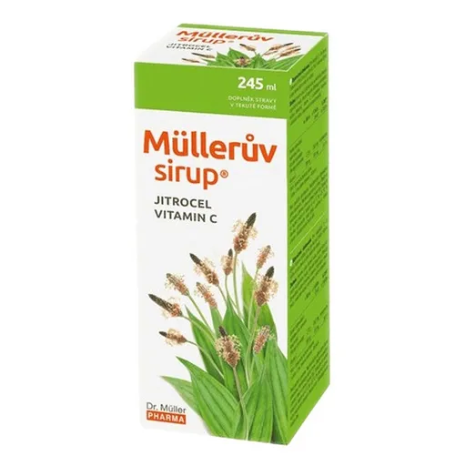 DR. MÜLLER Müllerov sirup so skorocelom a vitamínom C 245 ml