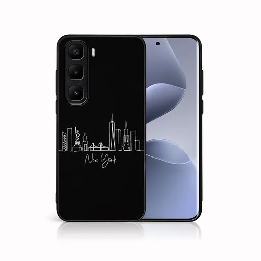 MY ART Ochranný kryt pre Infinix Hot 50 Pro+ NEW YORK (207)